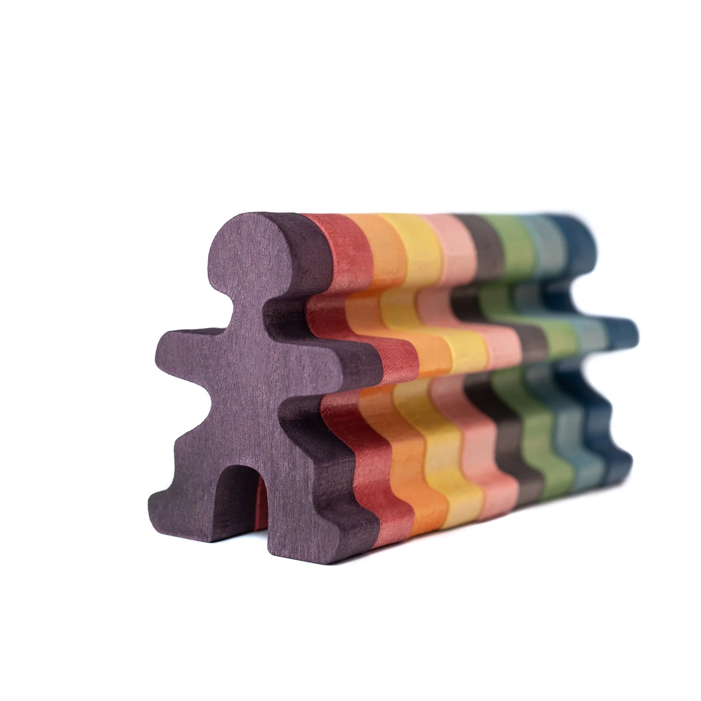 Flockmen - Figuras Coloridas Empilháveis (27peças)