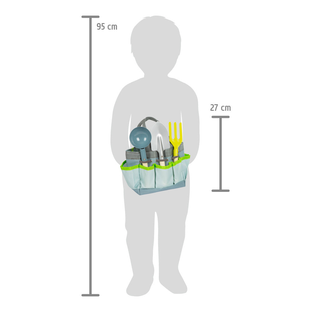 Bolsa com Ferramentas de Jardinagem